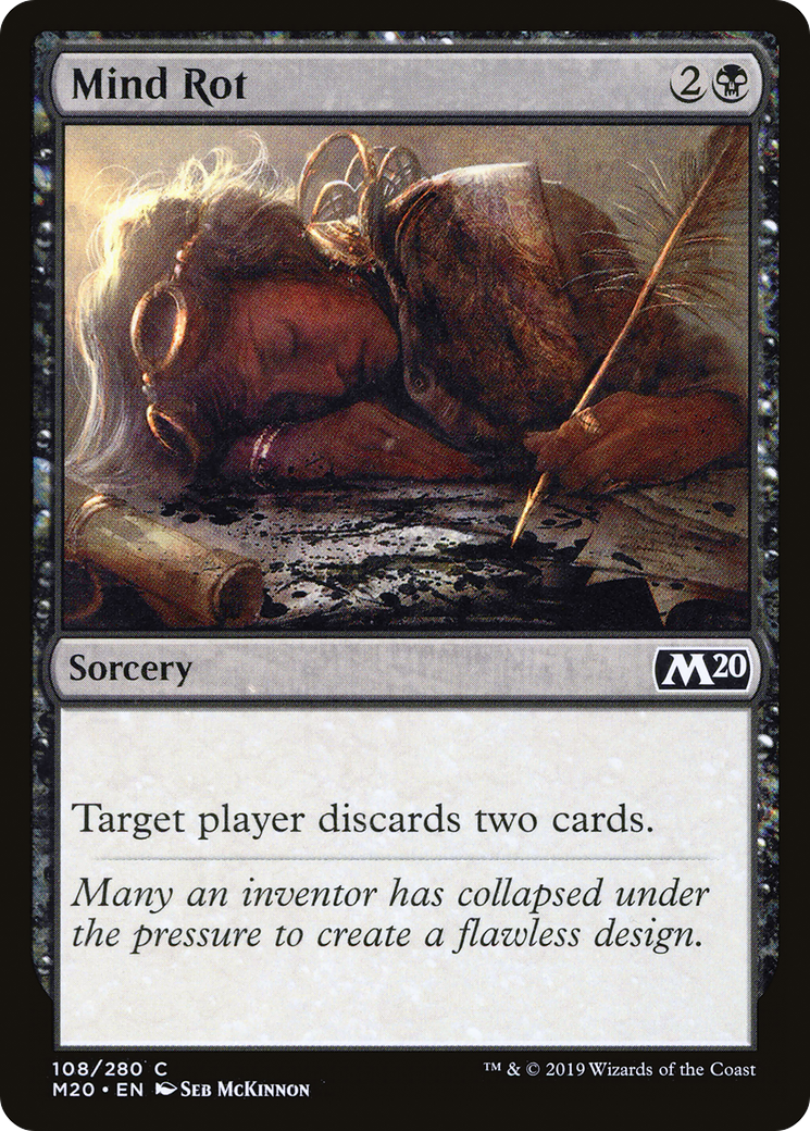 Mind Rot (M20-108) [Core Set 2020] Foil