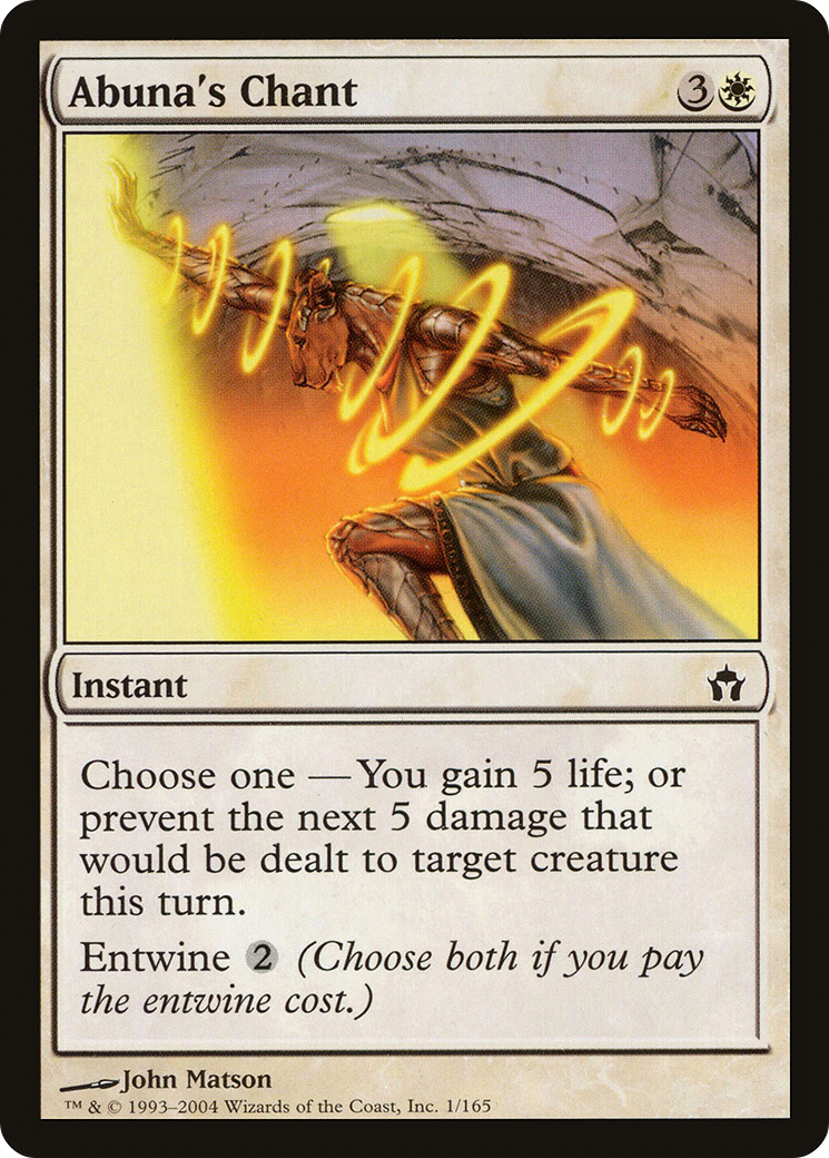 Abuna's Chant (5DN-001) [Fifth Dawn]