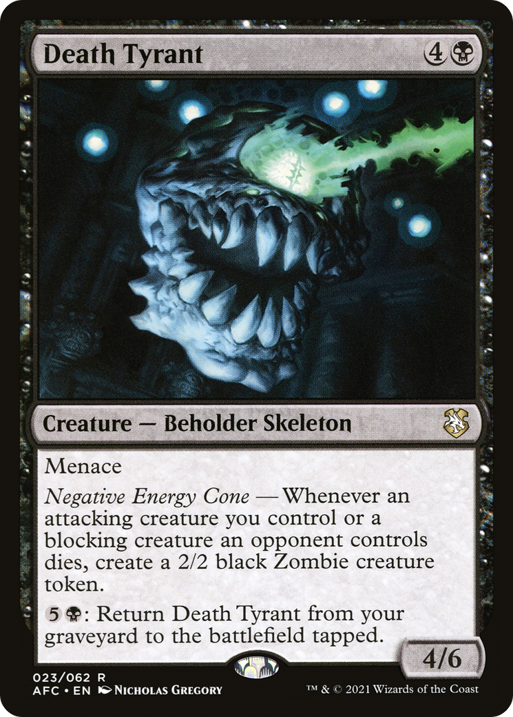 Death Tyrant (AFC-023) [Forgotten Realms Commander]