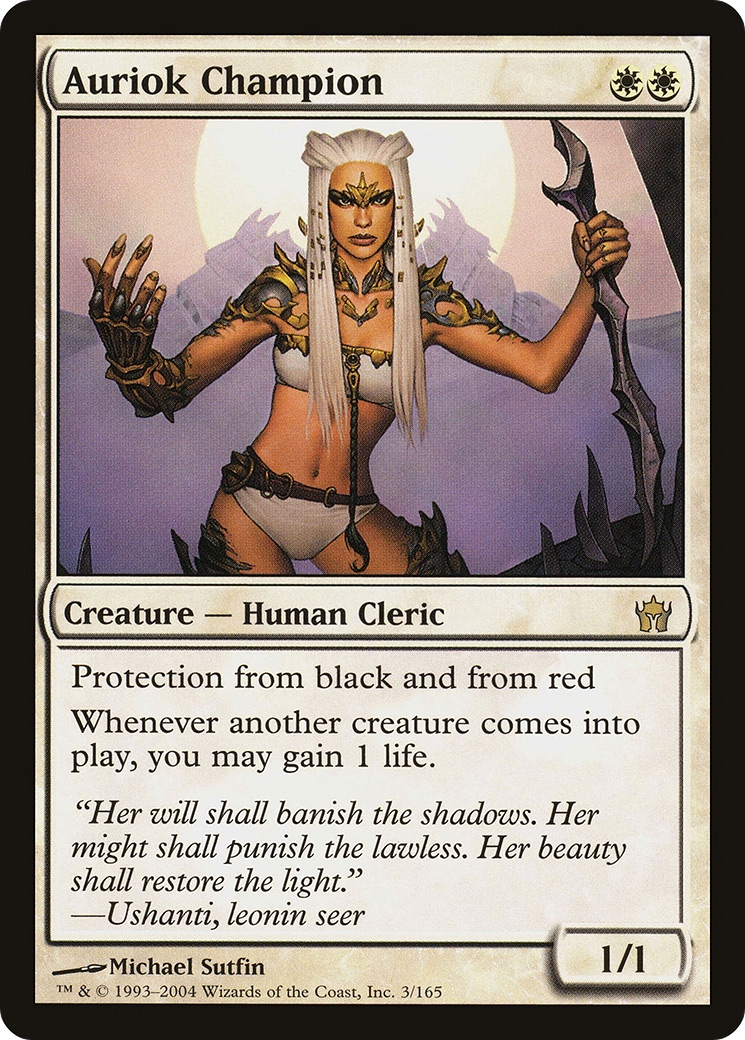 Auriok Champion (5DN-003) [Fifth Dawn] Foil