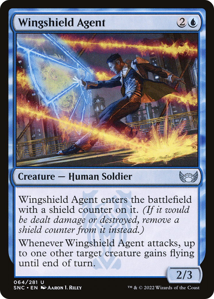 Wingshield Agent (SNC-064) [Streets of New Capenna]