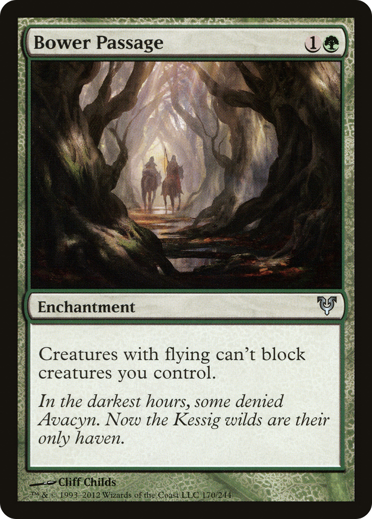 Bower Passage (AVR-170) [Avacyn Restored] Foil