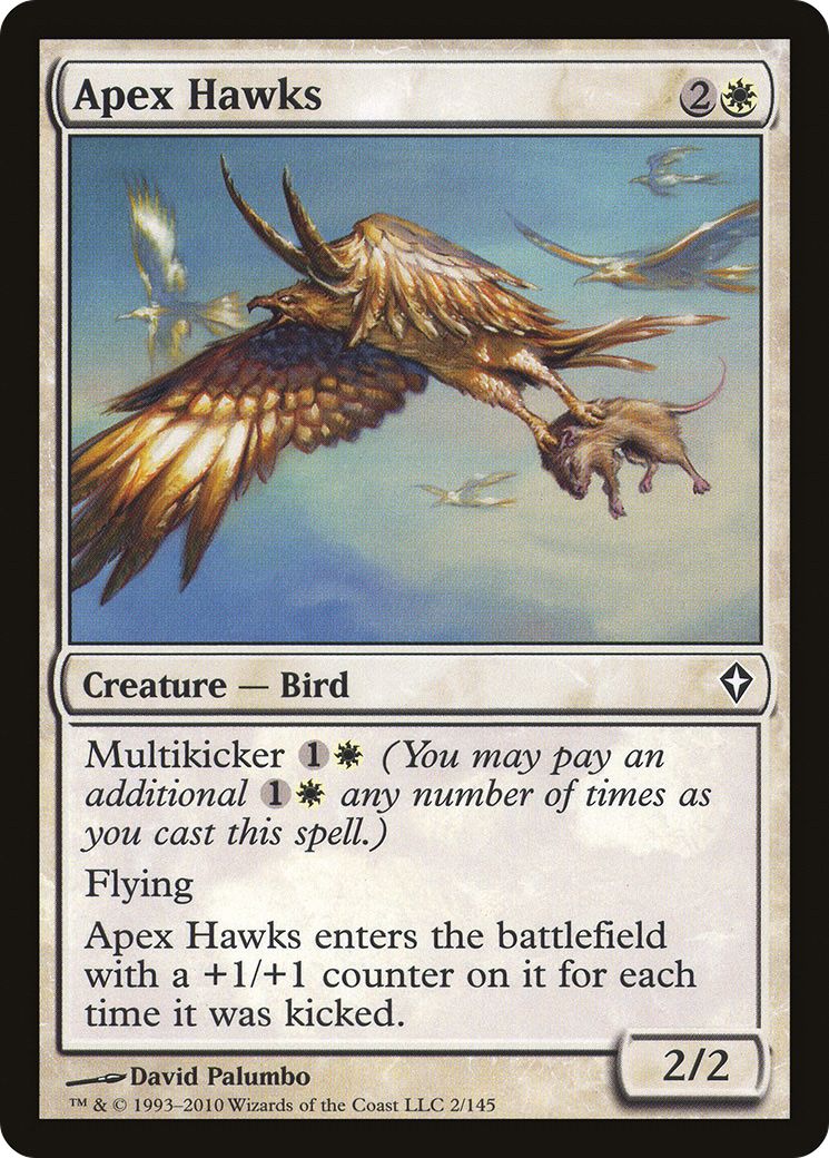 Apex Hawks (WWK-002) [Worldwake] Foil
