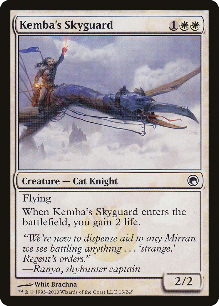Kemba's Skyguard (SOM-013) [Scars of Mirrodin]