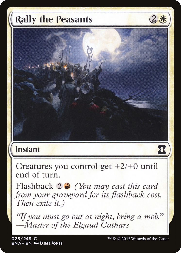 Rally the Peasants (EMA-025) [Eternal Masters]