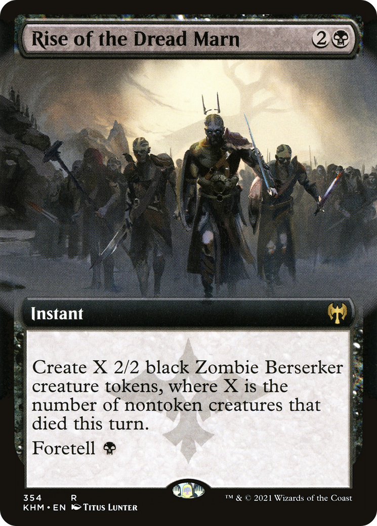 Rise of the Dread Marn (Extended Art) (KHM-354) [Kaldheim]