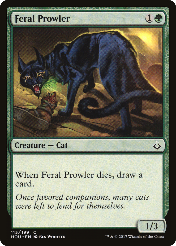 Feral Prowler (HOU-115) [Hour of Devastation]