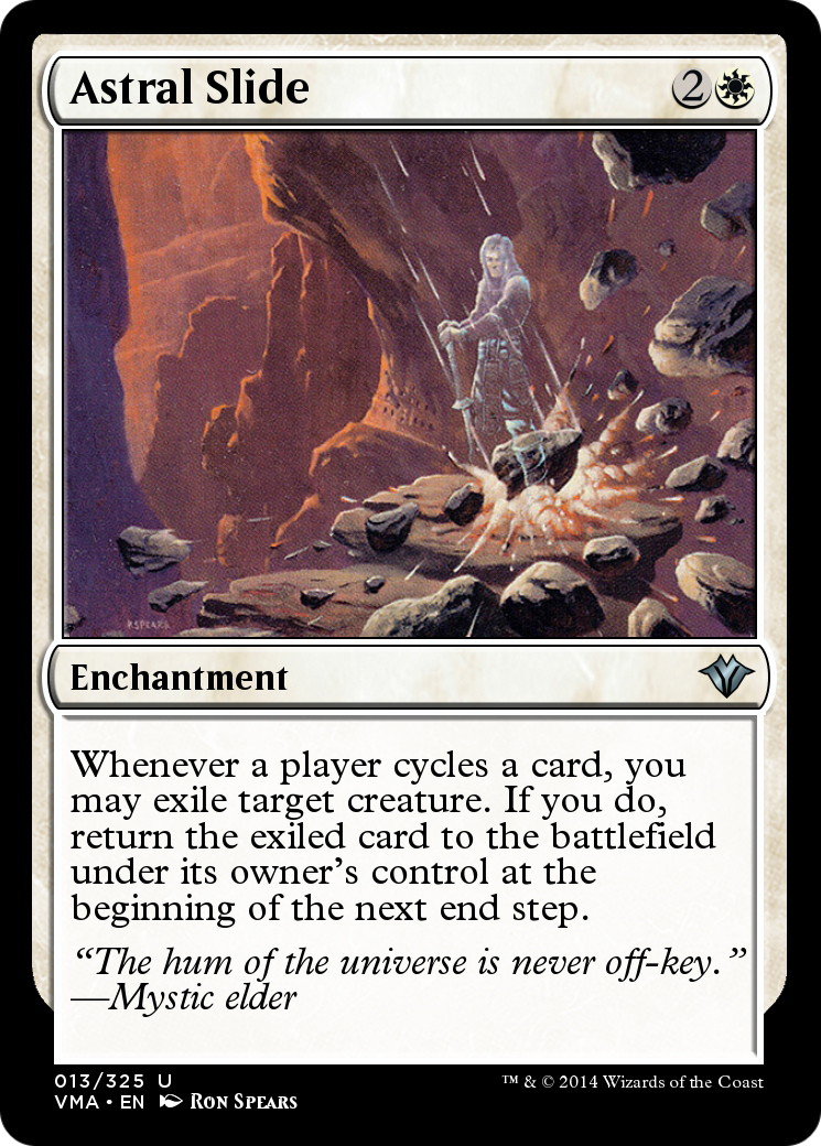 Astral Slide (VMA-013) [Vintage Masters] Foil
