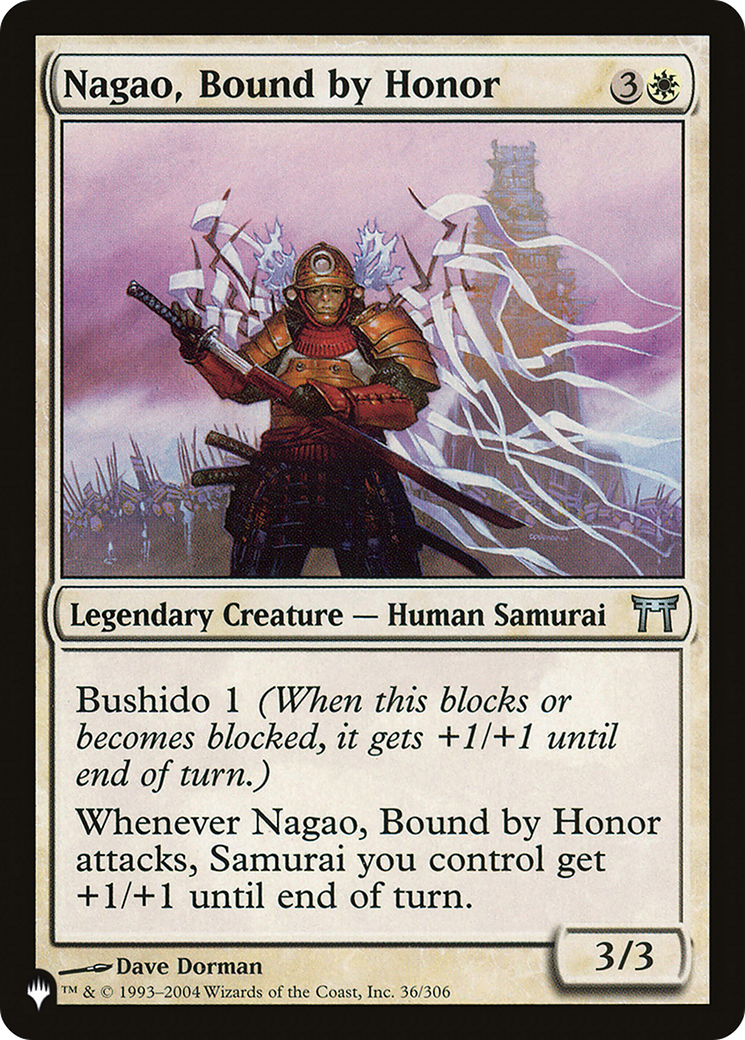Nagao, Bound by Honor (LIST-CHK-36) [The List]