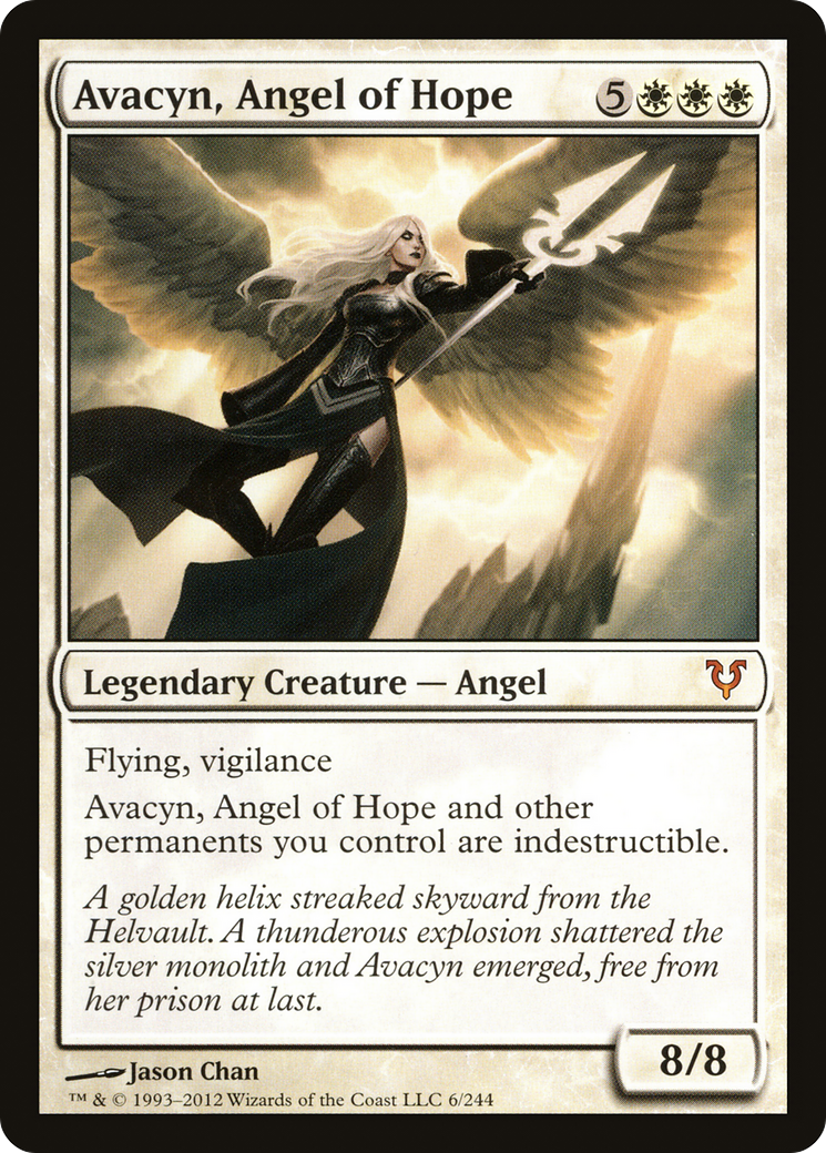 Avacyn, Angel of Hope (AVR-006) [Avacyn Restored] Foil