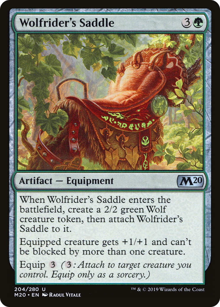 Wolfrider's Saddle (M20-204) [Core Set 2020]
