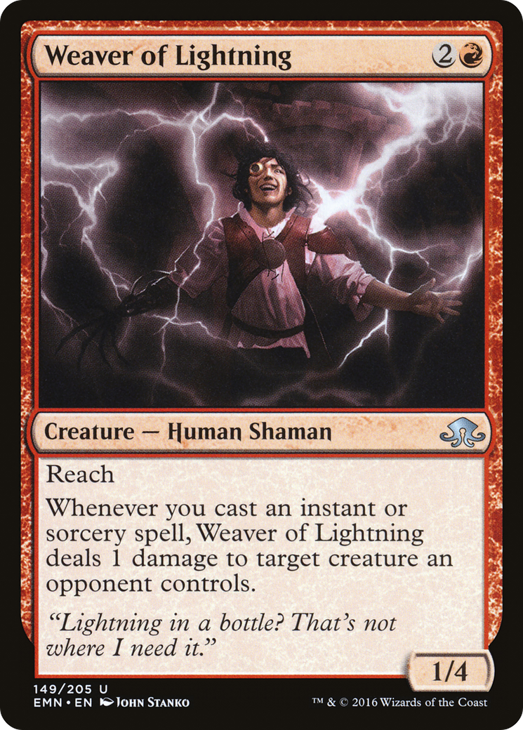 Weaver of Lightning (EMN-149) [Eldritch Moon] Foil