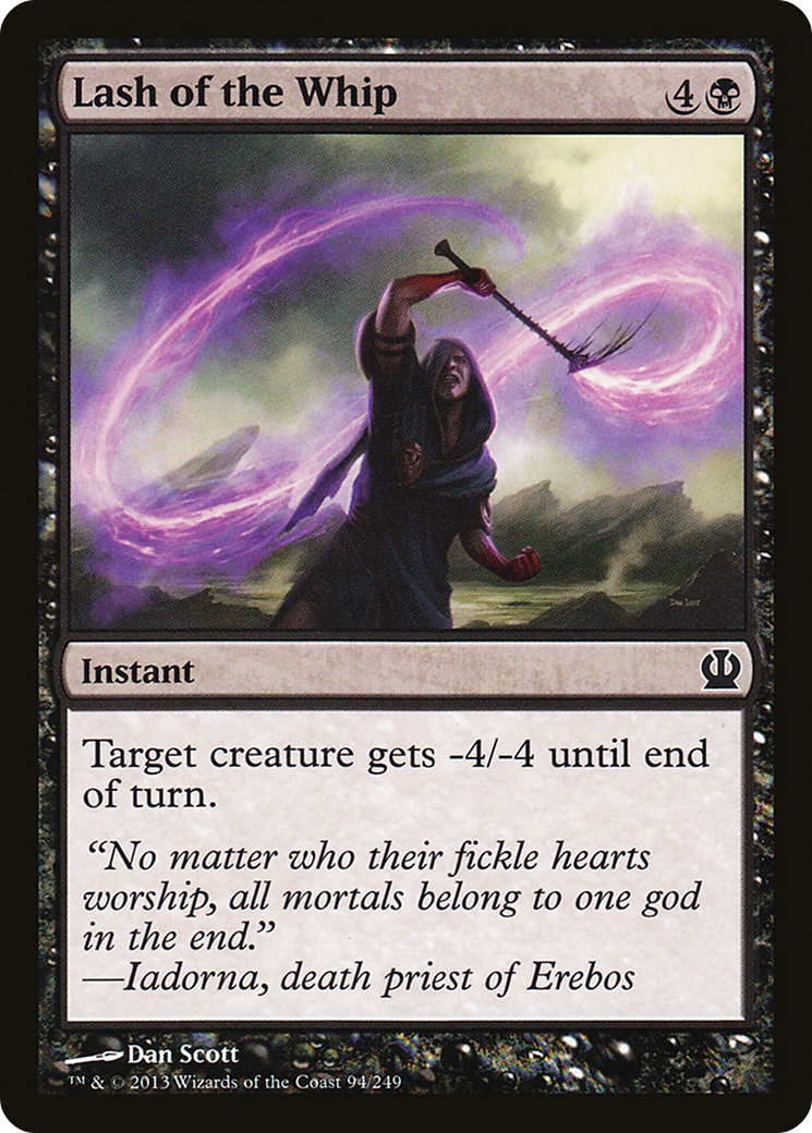Lash of the Whip (THS-094) [Theros] Foil