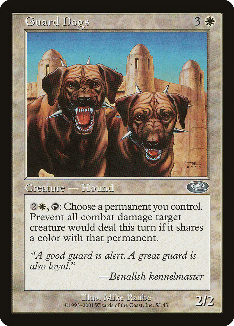 Guard Dogs (PLS-005) [Planeshift] Foil