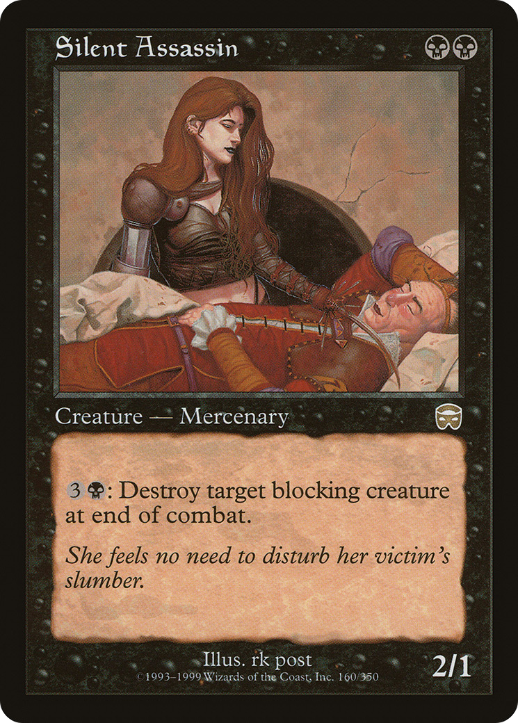 Silent Assassin (MMQ-160) [Mercadian Masques]