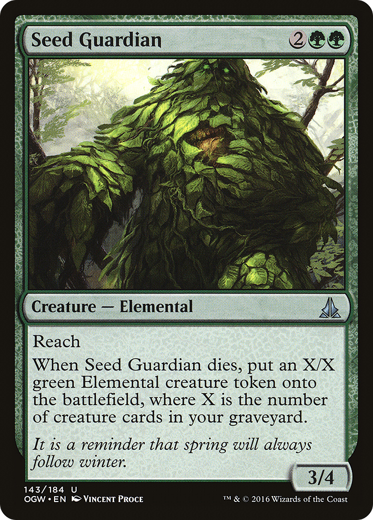 Seed Guardian (OGW-143) [Oath of the Gatewatch]