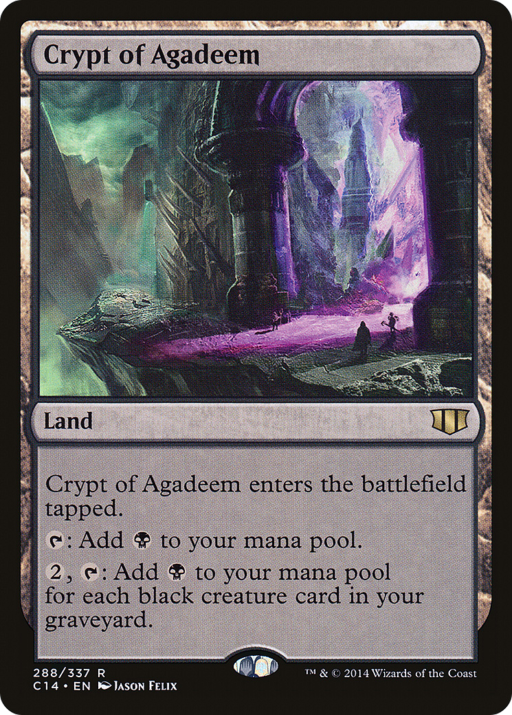 Crypt of Agadeem (C14-288) [Commander 2014]