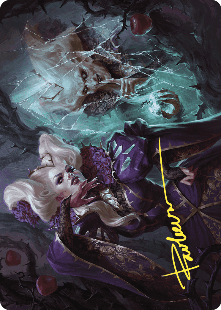 Conceited Witch // Conceited Witch (AWOE-011) (Borderless) [Wilds of Eldraine Art Series] Foil