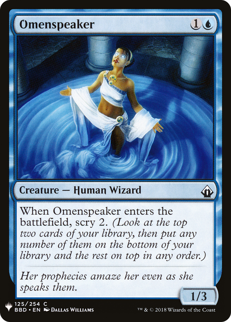 Omenspeaker (LIST-BBD-125) [The List]