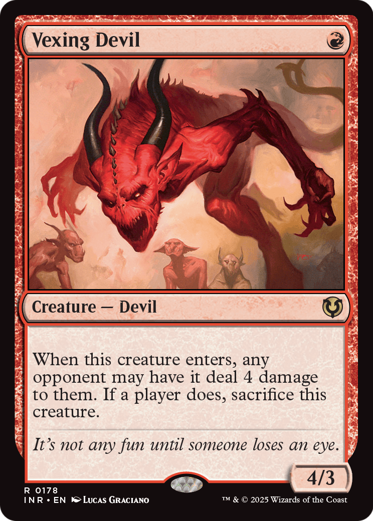 Vexing Devil (INR-178) [Innistrad Remastered]