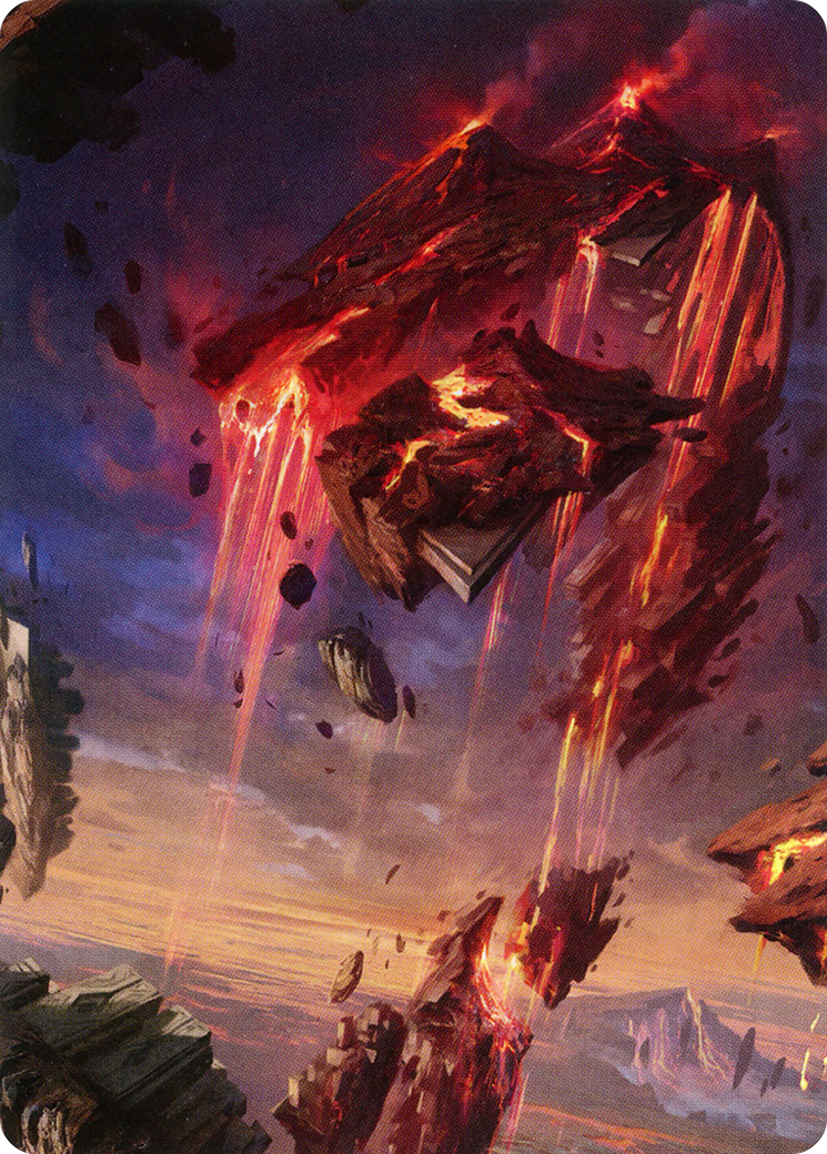 Mountain // Mountain (AZNR-017) (Borderless) [Zendikar Rising Art Series]
