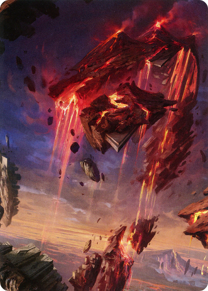 Mountain // Mountain (AZNR-017) (Borderless) [Zendikar Rising Art Series]