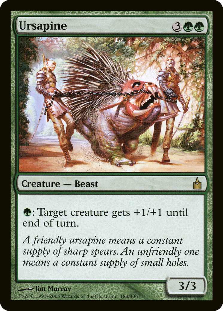 Ursapine (RAV-188) [Ravnica: City of Guilds] Foil