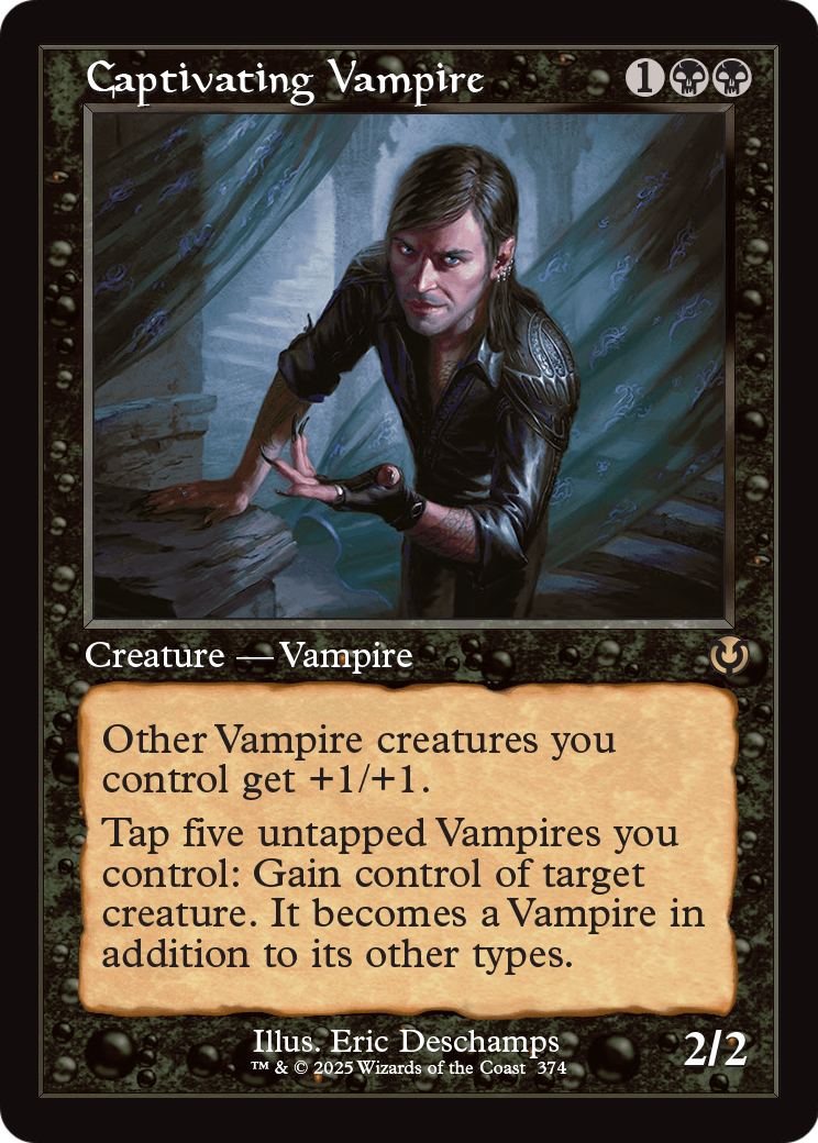 Captivating Vampire (Retro Frame) (INR-374) [Innistrad Remastered]