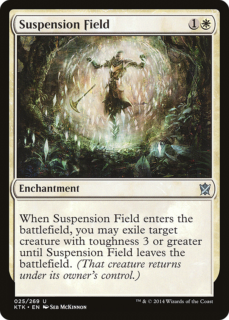 Suspension Field (KTK-025) [Khans of Tarkir] Foil
