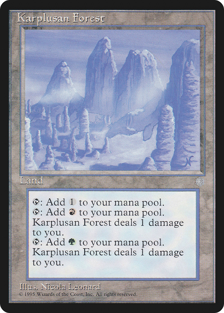 Karplusan Forest (ICE-337) [Ice Age]