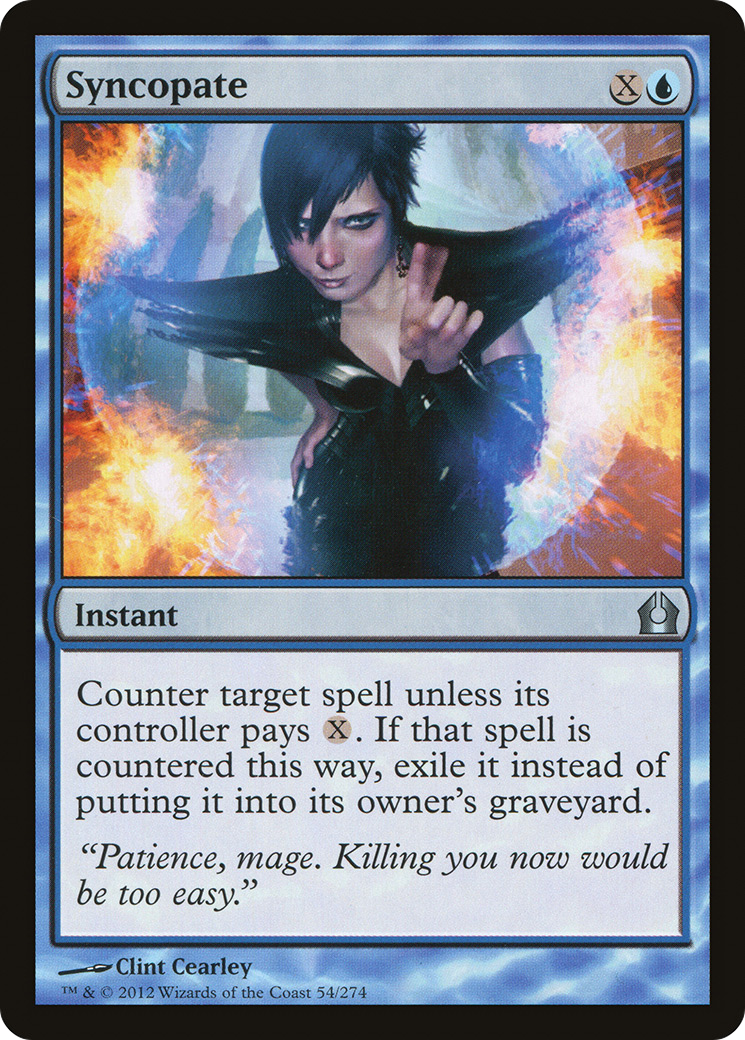 Syncopate (RTR-054) [Return to Ravnica] Foil