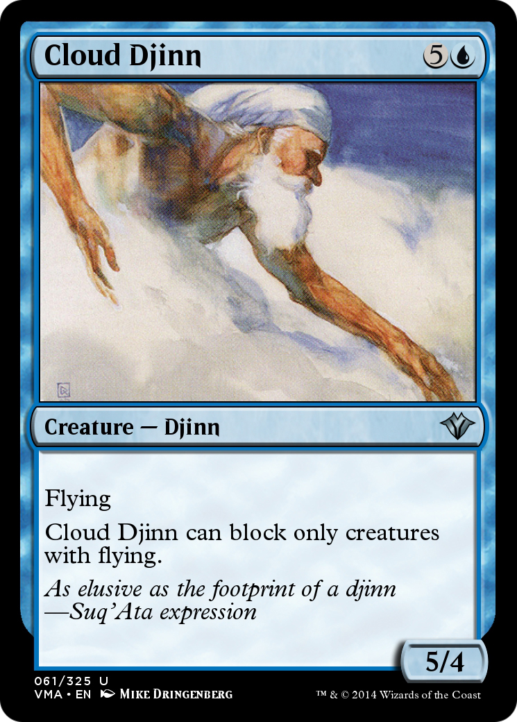 Cloud Djinn (VMA-061) [Vintage Masters] Foil