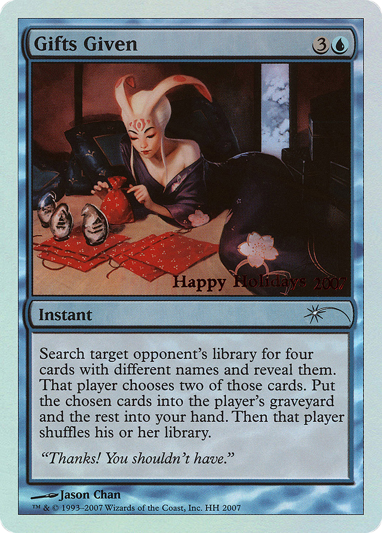 Gifts Given (SPECIAL-2007) [Happy Holidays] Foil