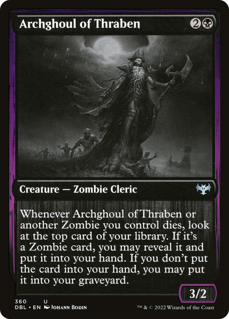 Archghoul of Thraben (DBL-360) [Innistrad: Double Feature] Foil