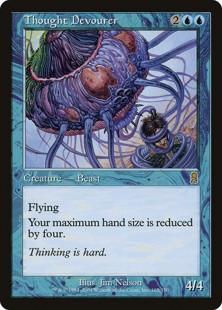 Thought Devourer (ODY-105) [Odyssey] Foil