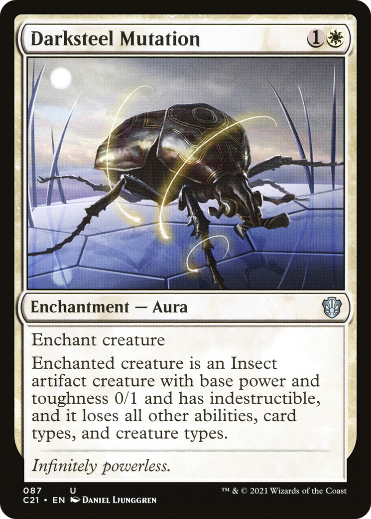 Darksteel Mutation (C21-087) [Commander 2021]