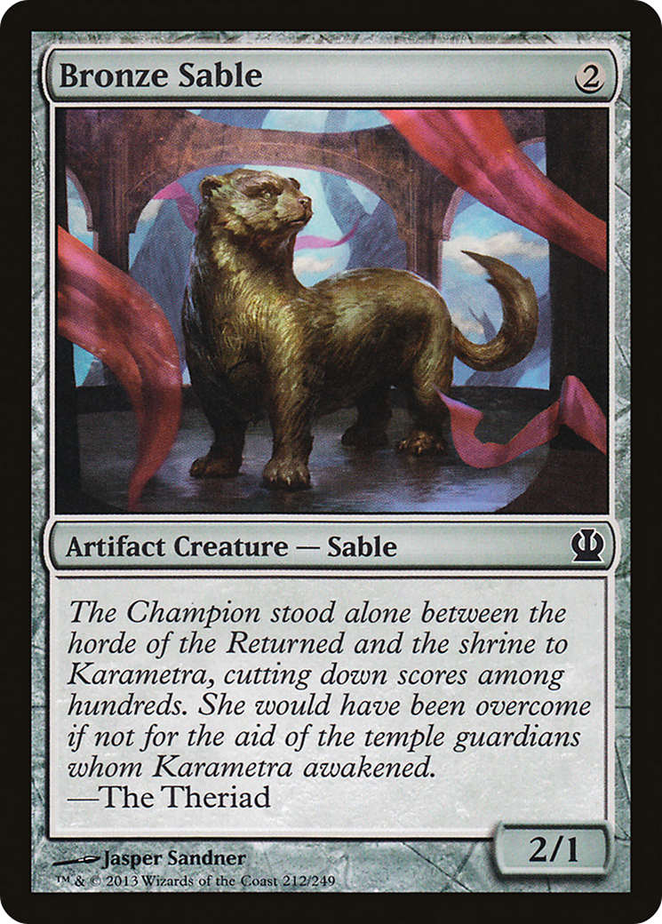 Bronze Sable (THS-212) [Theros]