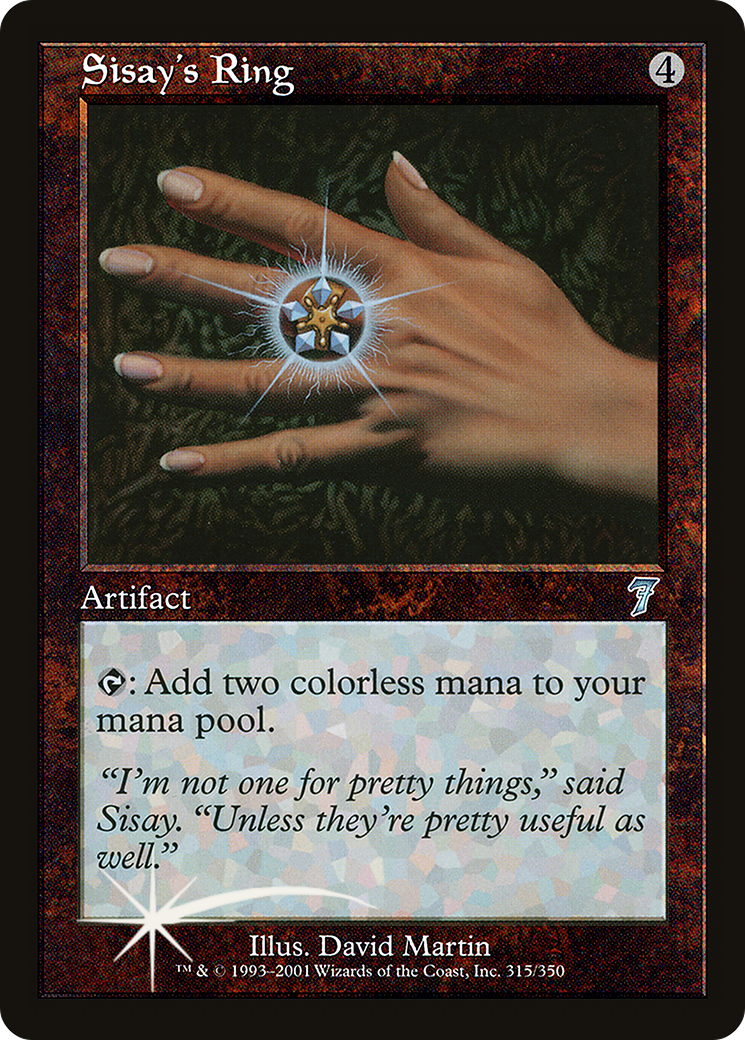 Sisay's Ring (7ED-315★) [7th Edition] Foil