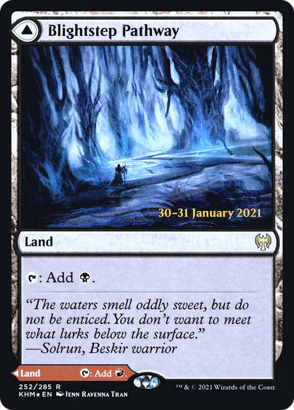 Blightstep Pathway (PRE-252S) [Kaldheim Promos] Foil