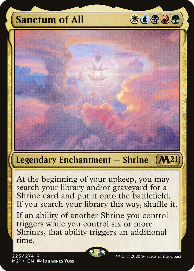 Sanctum of All (M21-225) [Core Set 2021] Foil