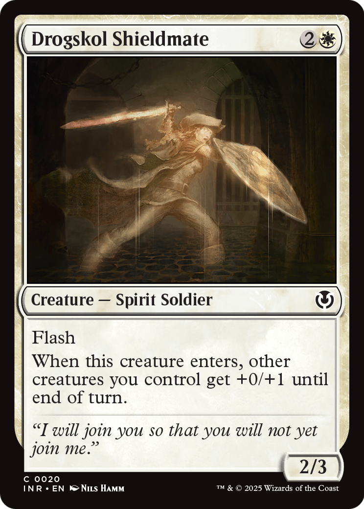 Drogskol Shieldmate (INR-020) [Innistrad Remastered]