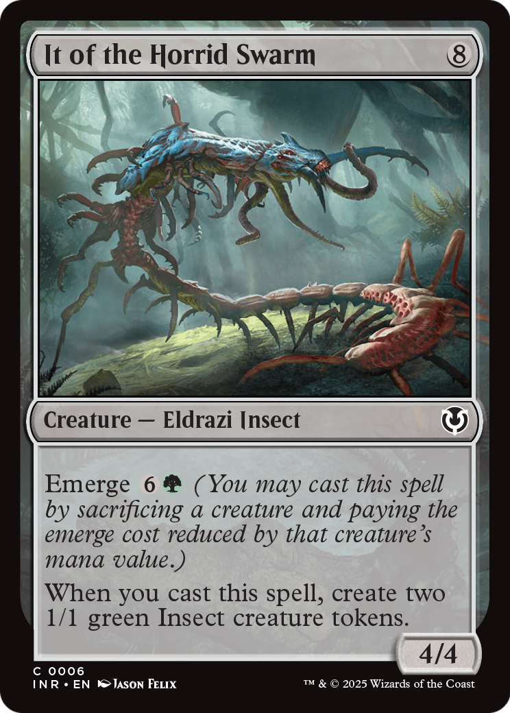 It of the Horrid Swarm (INR-006) [Innistrad Remastered] Foil