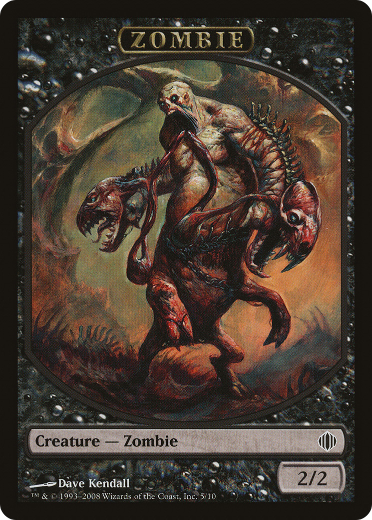 Zombie Token (ALA-005) [Shards of Alara Tokens]