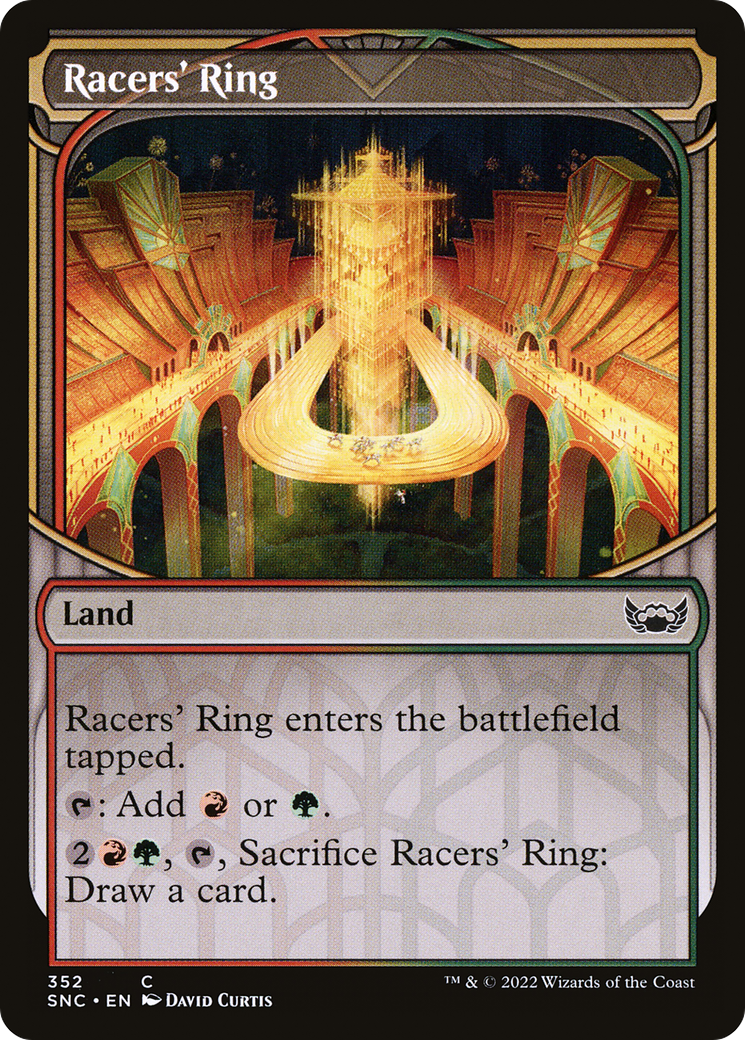 Racers' Ring (Showcase) (SNC-352) [Streets of New Capenna] Foil