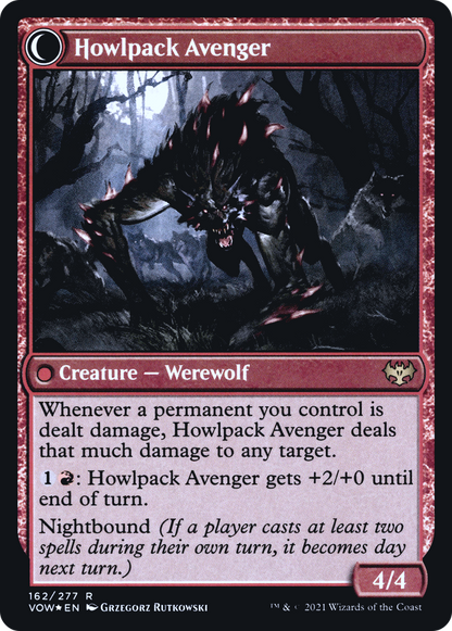 Ill-Tempered Loner (PRE-162) [Innistrad: Crimson Vow Promos] Foil