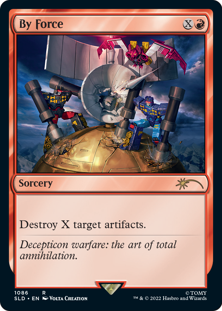 By Force (SLD-1086) [Secret Lair Drop] Foil