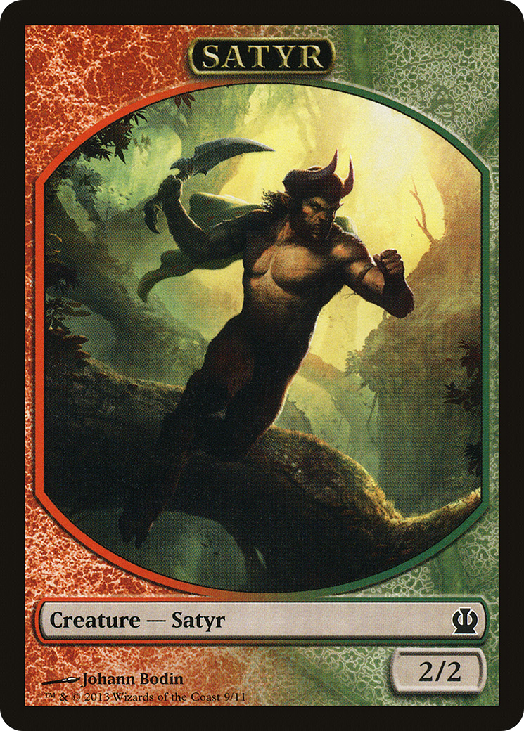 Satyr Token (THS-009) [Theros Tokens]