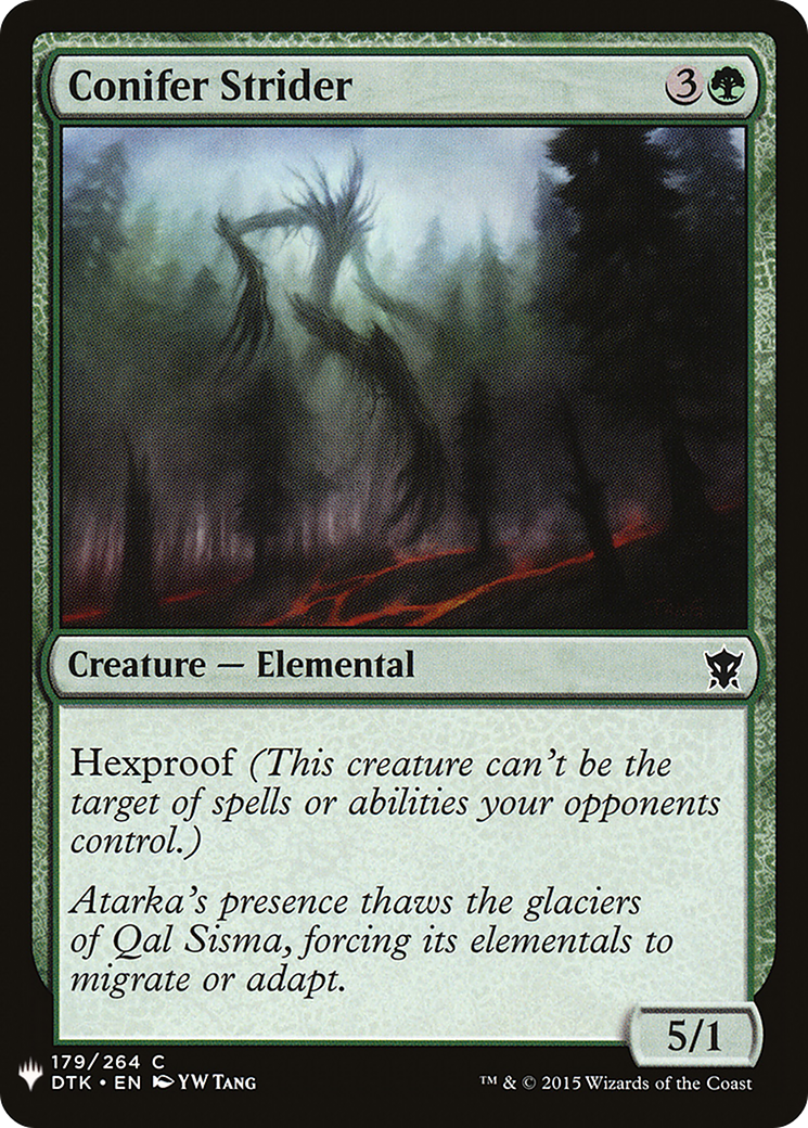 Conifer Strider (LIST-DTK-179) [The List]