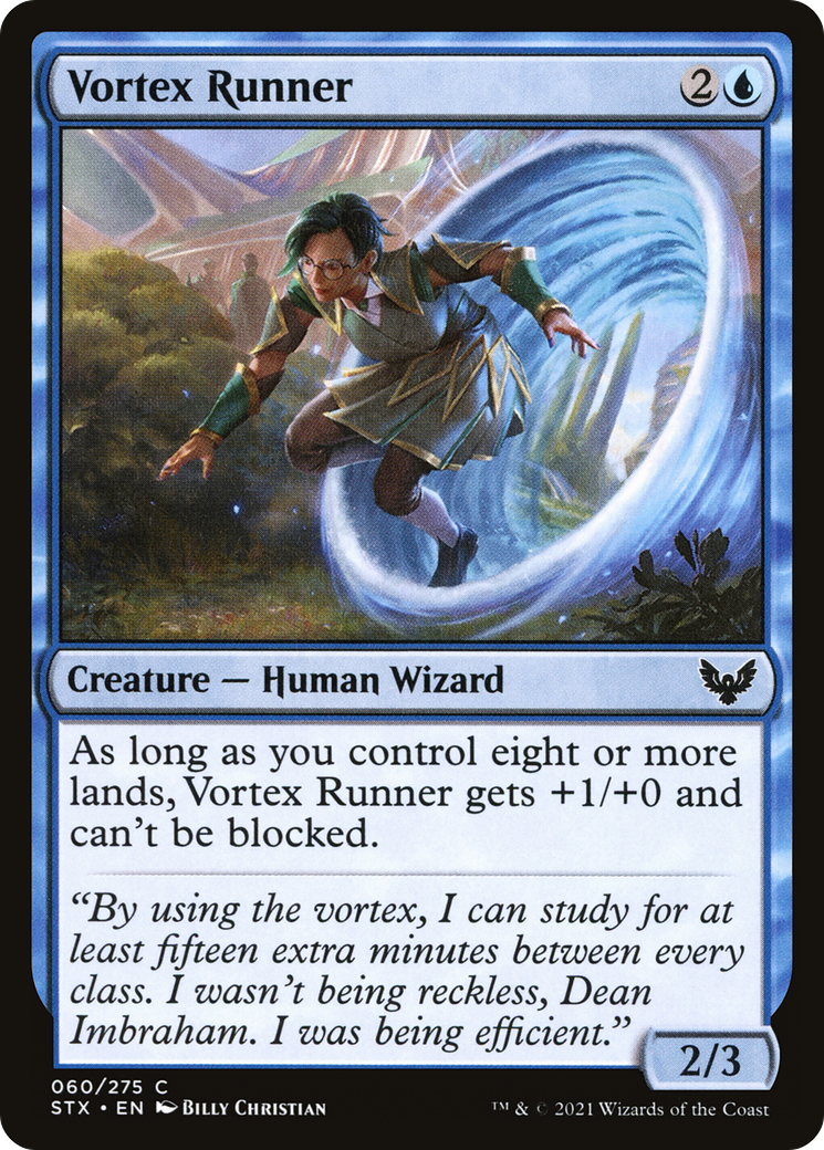 Vortex Runner (STX-060) [Strixhaven: School of Mages] Foil