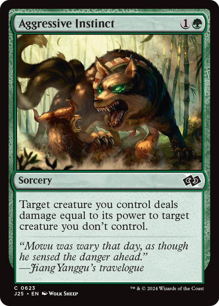 Aggressive Instinct (J25-623) [Foundations Jumpstart]